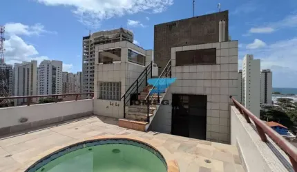 Cobertura duplex à venda em pitangueiras perto da praia com piscina e vaga