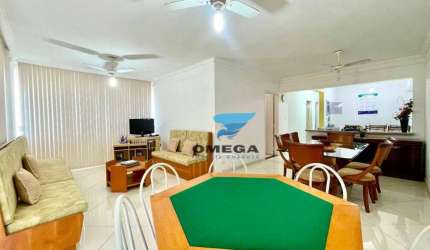Apartamento com 4 dormitórios, Sacada vista mar, 2 Suítes à venda na Praia das Pitangueiras - Guarujá/SP
