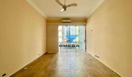 Apartamento com 3 dormitórios, Vista mar, Ampla Sacada à venda na Praia das Pitangueiras - Guarujá/SP