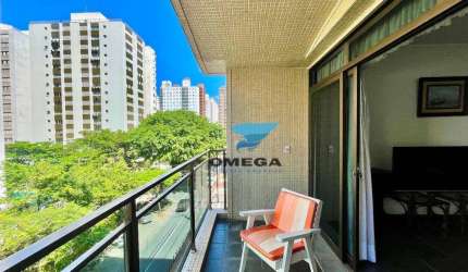 Apartamento com vista mar  à venda pertinho do mar na Praia das Pitangueiras - Guarujá/SP. Localização privilegiada!