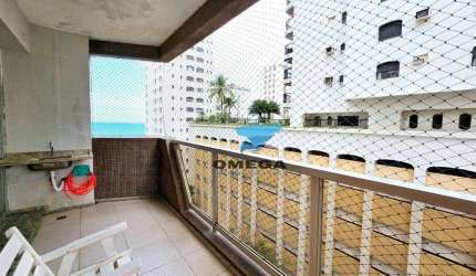 Apartamento à venda na praia das Pitangueiras no Guarujá I Omega Imóveis