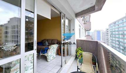 Apartamento à venda na praia das Pitangueiras no Guarujá I Omega Imoveis
