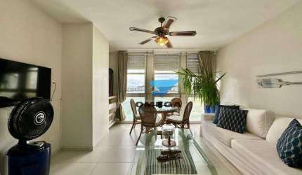 Apartamento beira mar à venda na praia das Pitangueiras no Guarujá I Omega Imoveis