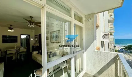 Apartamento à venda na praia das Pitangueiras - Guarujá - SP - Omega Imóveis