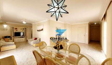 Cobertura à venda na praia das Pitangueiras no Guarujá I Omega Imoveis