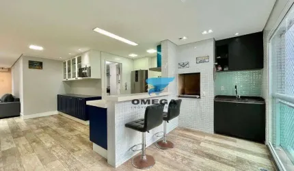 Apartamento com 3 dormitórios à venda, 110 m² por R$ 980.000,00 - Pitangueiras - Guarujá/SP