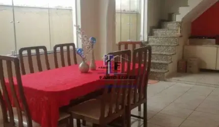 Sobrado com 3 dormitórios à venda, 230 m² por R$ 670.000,00 - Vila Palmares - Santo André/SP