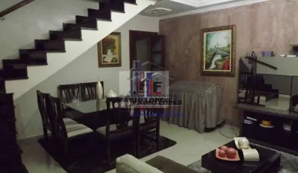 Sobrado com 3 dormitórios à venda, 150 m² por R$ 660.000 - Vila Palmares - Santo André/SP