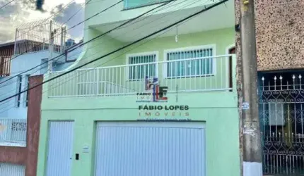 Sobrado com 3 dormitórios à venda, 185 m² por R$ 590.000,00 - Vila Sacadura Cabral - Santo André/SP