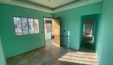 Casa com 1 dormitório para alugar, 45 m² por R$ 1.012,50/mês - Vila Palmares - Santo André/SP