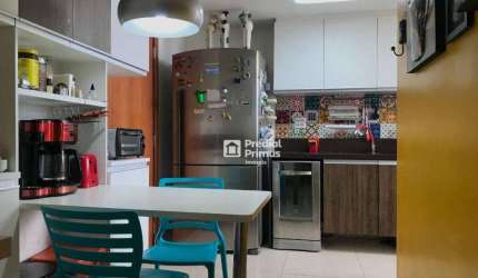 Apartamento com 3 dormitórios à venda, 85 m² por R$ 640.000,00 - Santa Rosa - Niterói/RJ
