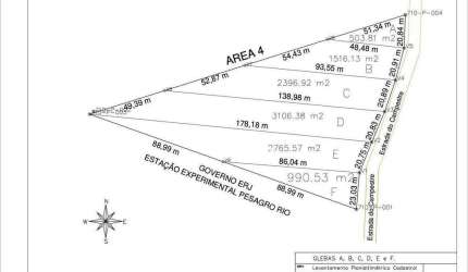 Terreno à venda, 11280 m² por R$ 400.000,00 - Salinas - Nova Friburgo/RJ