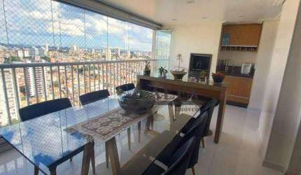 ** TERRAÇAS TATUAPÉ - Lindo apartamento em andar alto c/ ampla varanda gourmet c/ churrasqueira **