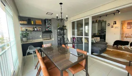 ** Origem Tatuapé - PORTEIRA FECHADA - Lindo apartamento em andar alto c/ ampla varanda gourmet c/ churrasqueira **