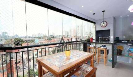 ** BELLÍSSIMO VILA PRUDENTE - Maravilhoso apartamento c/ ampla varanda gourmet c/ churrasqueira **