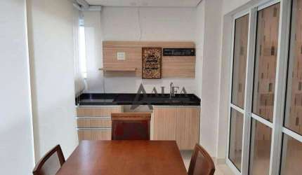 ** Vision - OPORTUNIDADE - Lindo studio em andar alto c/ ampla varanda gourmet - 1 Vaga **
