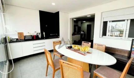** Exclusive Tatuapé - IMPERDÍVEL - Maravilhoso apartamento c/ ampla varanda gourmet c/ churrasqueira totalmente integrada **