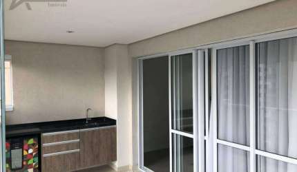 ** Vision Anália Franco - OPORTUNIDADE - Lindo studio em andar alto c/ amplo terraço gourmet - 1 Vaga fixa e livre **