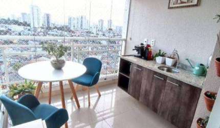 ** Totalitá - Maravilhoso apto. em andar alto c/ varanda gourmet - 2 Vagas **