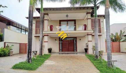 Sobrado à venda em Campinas, Loteamento Mont Blanc Residence, com 5 suítes, com 650 m²