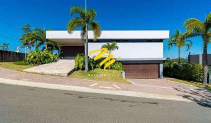 Sobrado à venda em Campinas, Loteamento Mont Blanc Residence, com 5 suítes, com 492 m²