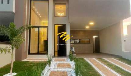 Casa à venda em Paulínia, Vila Monte Alegre, com 3 suítes, com 147 m², Terras da Estância
