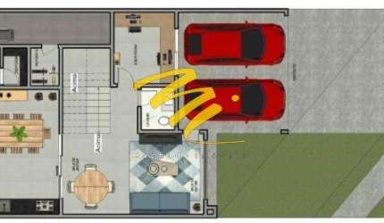 Casa à venda em Paulínia, Vila Monte Alegre, com 3 suítes, com 176.16 m², Terras da Estância