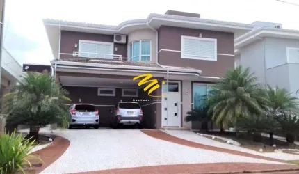 Sobrado à venda em Paulínia, Parque Brasil 500, com 4 suítes, com 347 m², Terras do Cancioneiro