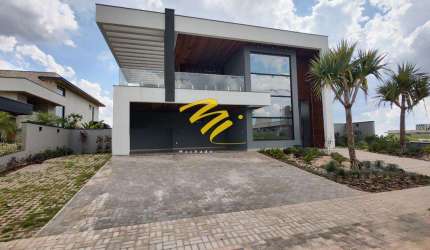 Casa à venda em Vinhedo, Monte Alegre, com 4 suítes, com 415 m², Campo de Toscana