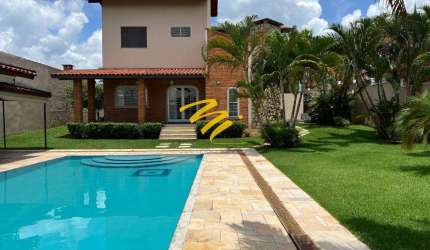Casa à venda e para alugar em Vinhedo, Condomínio Estância Marambaia, com 4 quartos, com 362.62 m²
