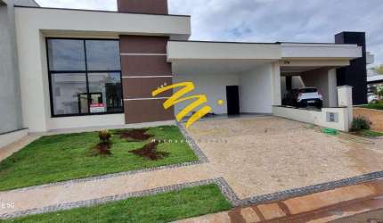 Casa à venda em Paulínia, Parque Brasil 500, com 3 suítes, com 200 m², Residencial Royal Garden