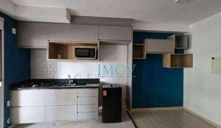 Apartamento com 1 dormitório para alugar, 40 m² por R$ 4.617,00/mês - Jardim Aquarius - São José dos Campos/SP