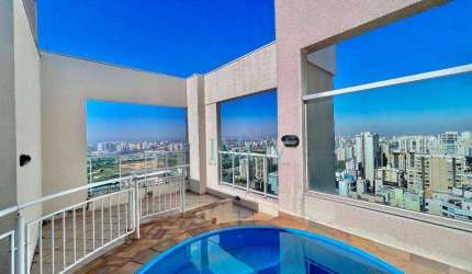 Cobertura com 4 dormitórios, 259 m² - venda por R$ 2.100.000,00 ou aluguel por R$ 11.363,01/mês - Jardim Aquarius - São José dos Campos/SP