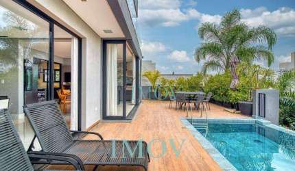Sobrado com 7 dormitórios à venda, 450 m² por R$ 4.500.000,00 - Condomínio Residencial Monaco - São José dos Campos/SP
