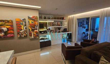 Apartamento com 3 dormitórios, 143 m² - venda por R$ 1.850.000,00 ou aluguel por R$ 9.496,67/mês - Jardim Aquarius - São José dos Campos/SP