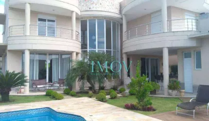 Sobrado com 4 dormitórios à venda, 450 m² por R$ 4.900.000,00 - Condomínio Reserva do Paratehy - São José dos Campos/SP