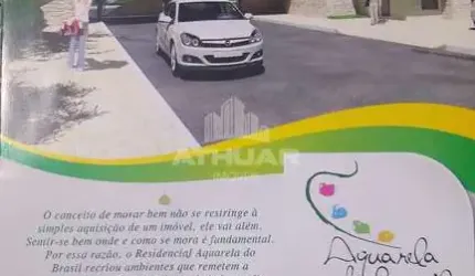 TERRENO Á VENDA NO LOTEAMENTO FECHADO AQUARELA DO BRASIL - CASCAVEL