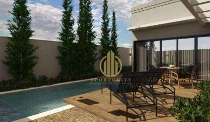 Casa com 3 suítes, escritório e piscina grande à venda- Condomínio Arara Azul - Ribeirão Preto/SP