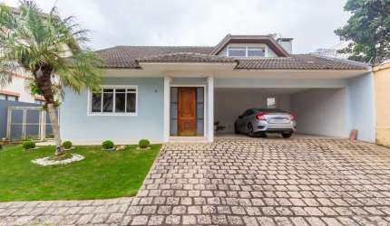 Casa em condomínio fechado com 5 quartos à venda na Rua Frei Tarcísio Mastena, 352, Santa Felicidade, Curitiba por R$ 1.590.000