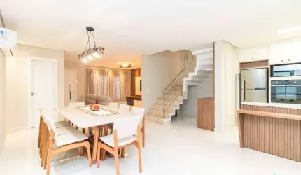 Casa em condomínio fechado com 3 quartos à venda na Rua Padre Dehon, 464, Hauer, Curitiba por R$ 1.099.000