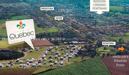 Terreno para Venda em Brodowski, Residencial Kebec
