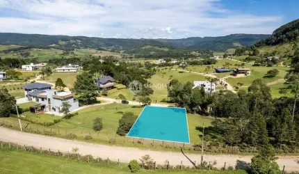 Terreno em condominio fechado costa da serra, Invernadinha, Rancho Queimado - SC