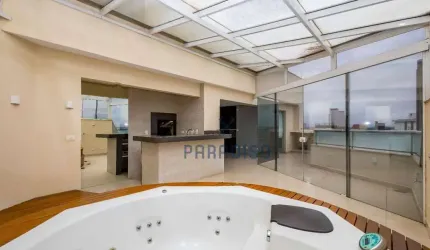 Cobertura com 3 dormitórios à venda, 260 m² por R$ 1.800.000,00 - Bigorrilho - Curitiba/PR