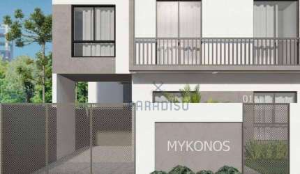 Sobrado com 3 dormitórios à venda, 100 m² por R$ 677.000,00 - Xaxim - Curitiba/PR