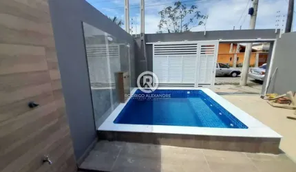 Casa com Piscina à Venda em Nova Itanhaém - 2 Quartos e Lazer Completo por R$ 379.000
