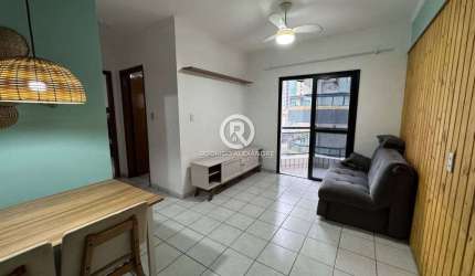 Apartamento Mobiliado com 1 Quarto e Piscina em Guilhermina, Praia Grande - Vendido por R$ 365.000
