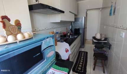 vila caiçara, cobertura 3 dorms 2 suites 2 vagas de garagem 100 mts do mar