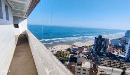 Vila Caiçara, lançamento apto 4 dorms, 3 garagem, alto padrão 150 mts do mar