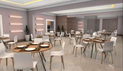 Apto novo 2 dorms, 1 suite, sacada gourmet, 150 mts do mar