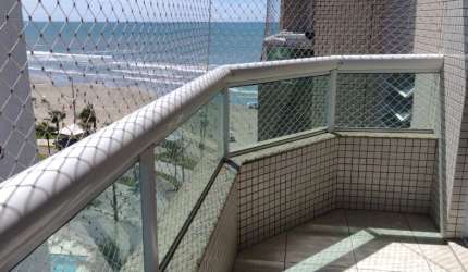 Apartamento 2 dormitórios- Prédio Frente mar - Vista mar- Vila Caiçara - RP432